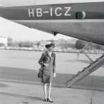 Hostess der Swissair, Ursula Reimann