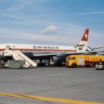 Betankung der Douglas DC-8-33, HB-IDC "Zürich" in Zürich-Kloten